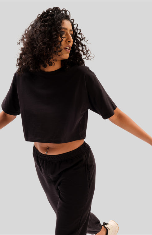 Oversized Crop Tee